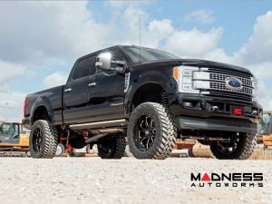 Ford Super Duty Lift Kit  - 6 Inch Coilover Conversion Radius Arm Kit w/ Vertex Adjustable Shocks - 4in Rear Axle w/ Rear Overload Springs